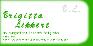 brigitta lippert business card